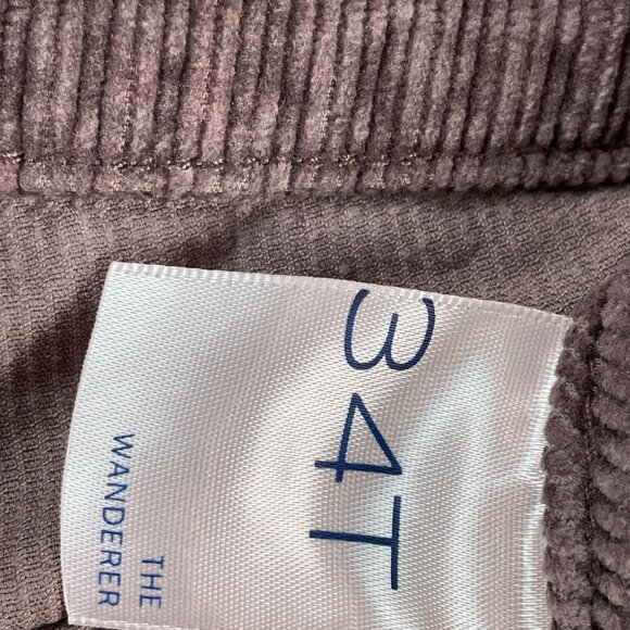 Pilcro Womens 34 Tall Brown Wanderer Corduroy Straight Leg Pants - Picture 5 of 10